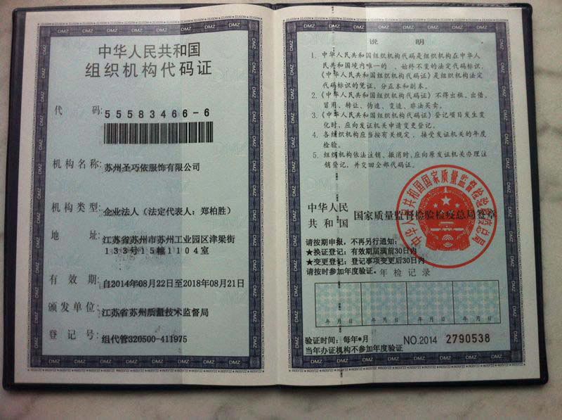 机构代码