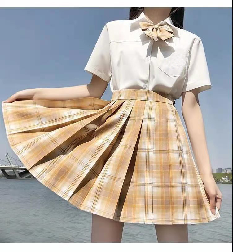 来图包工包料生产定制加工日本校裙厂家